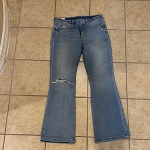 GAP Women's Light Blue Flare Jeans